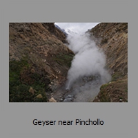 Geyser near Pinchollo